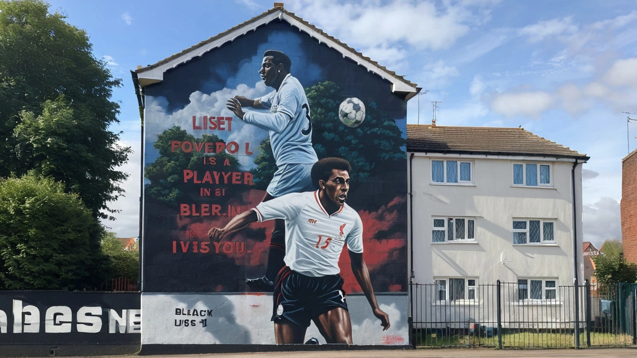 Liverpool FC's First Black Player Howard Gayle Honored With Commemorative Mural