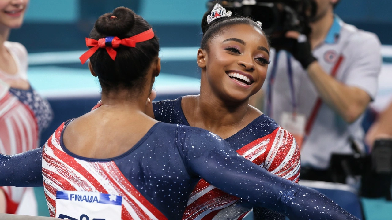 Simone Biles Leads Team USA to Olympic Gold in Women's All-Around Gymnastics