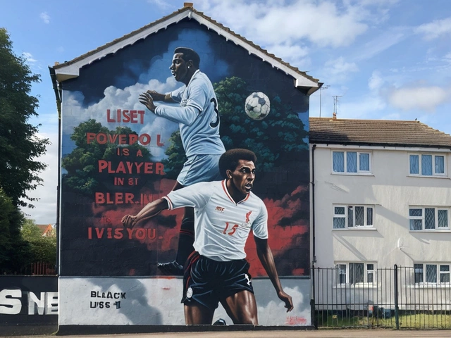 Liverpool FC's First Black Player Howard Gayle Honored With Commemorative Mural