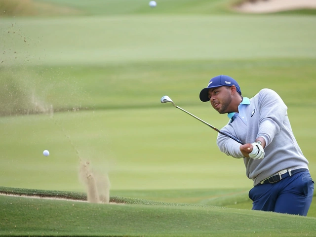 Thriston Lawrence Shines with Stellar 65 in Rainy Royal Troon as Lowry Leads Open Championship