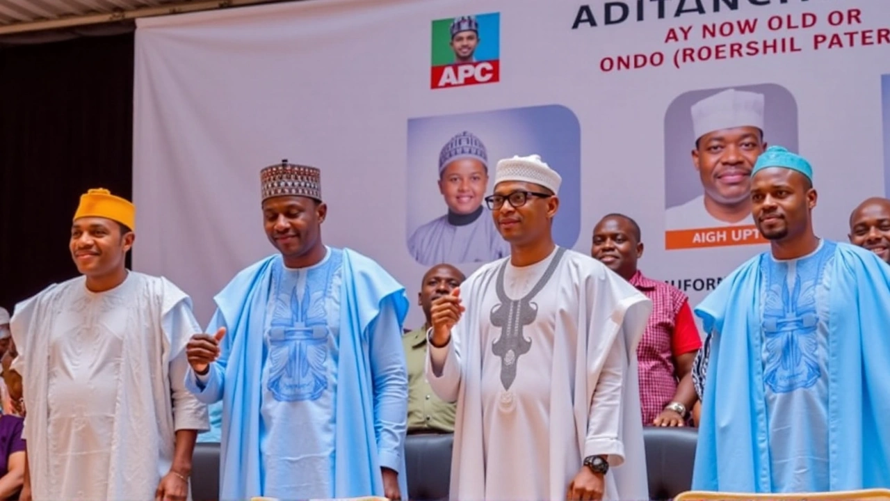 APC Leaders, Including President Tinubu, Rally Behind Aiyedatiwa for Ondo Governorship Elections