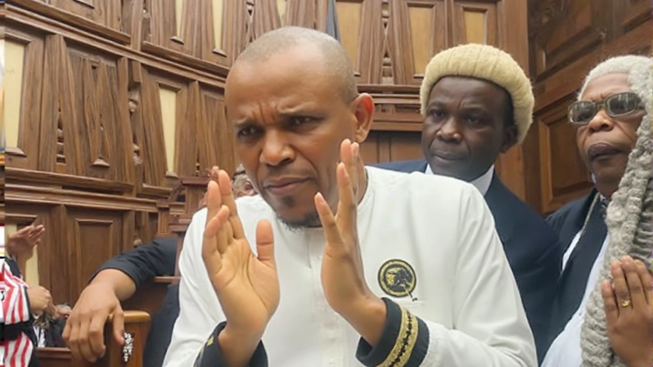 DSS Refutes Claims Over Nnamdi Kanu's Arrest in Kenya Amid Terrorism Trial