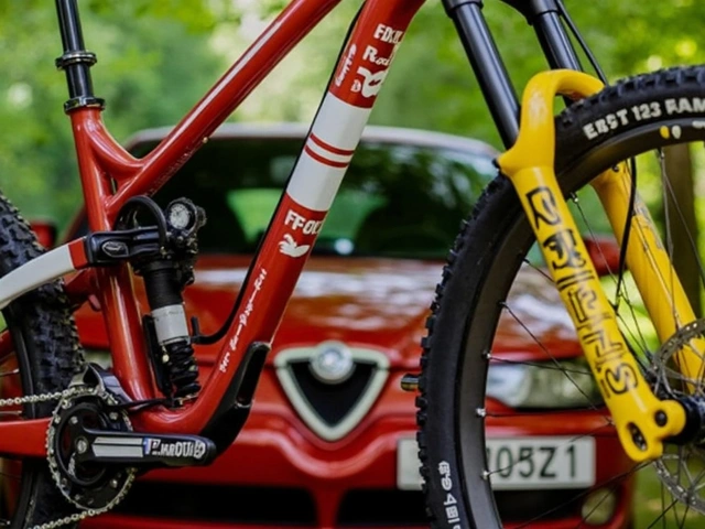 Privateer 161 Mountain Bike Reimagined with Bold Alfa Romeo-Inspired Paint Job