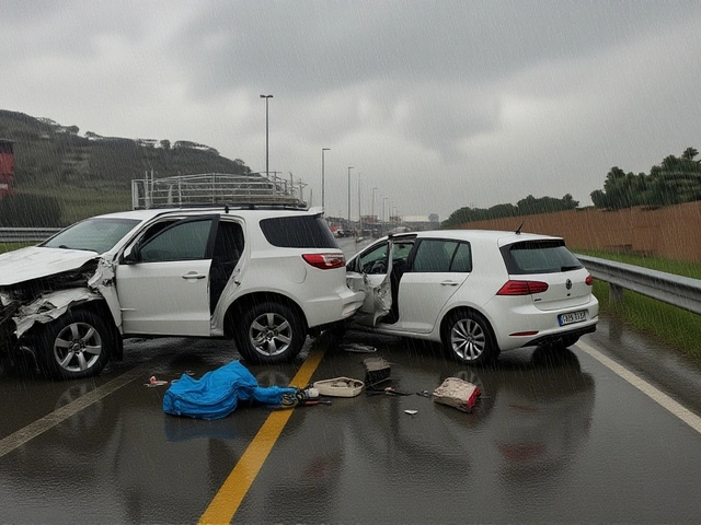 Two Killed in Rain-Slicked N12 Crash Near OR Tambo Airport